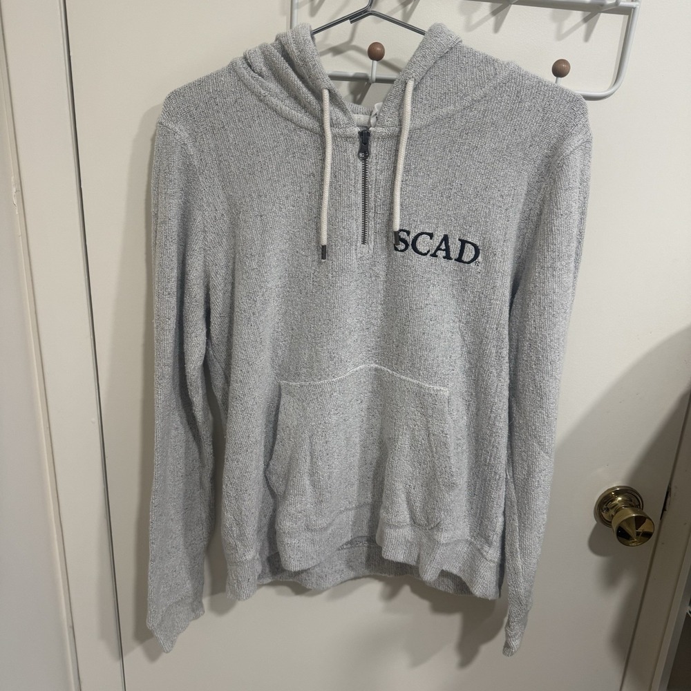 SCAD League Sweatshirt Quarter 1/4 Zip Mens Medium College Savannah Georgia